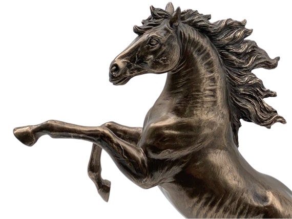ブロンズ像　馬 超人気ブロンズ像 馬 27cm インテリア家具 置物 彫刻 銅像 彫像 美術品