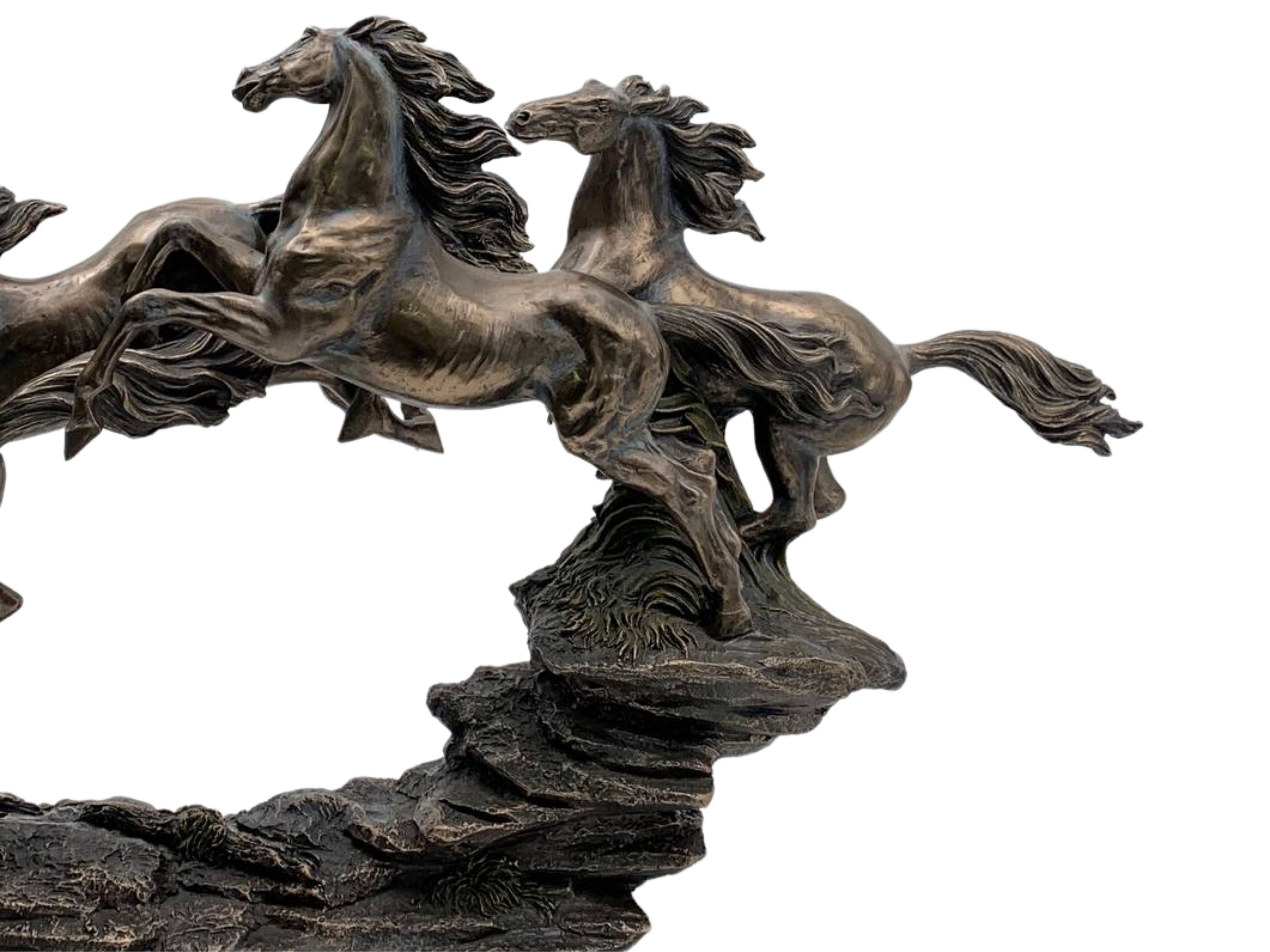 Paard Hoofd Standbeelden, Desktop Sculptuur Decoratieve Paard Hoofd Standbeelden, Desktop Sculptuur Decoratieve