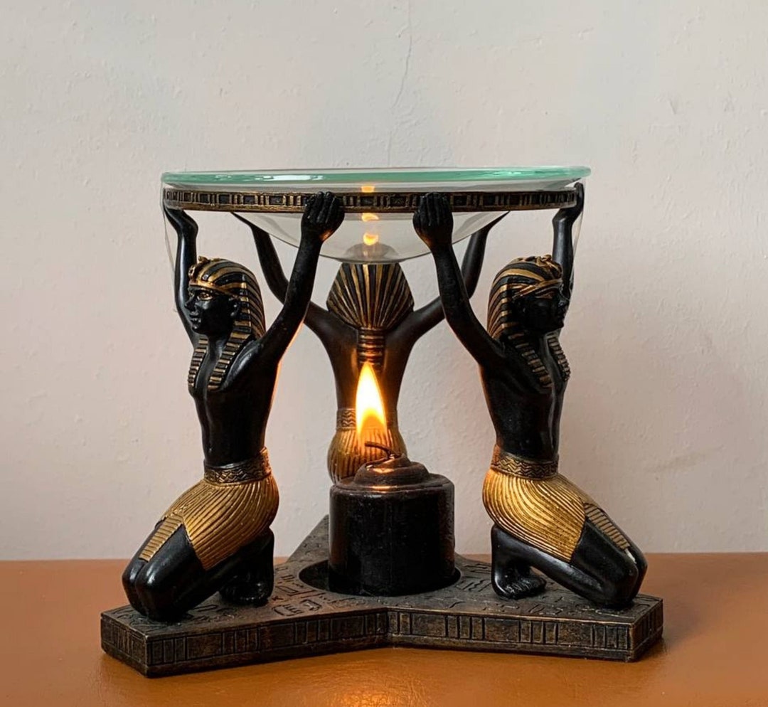 Vintage Egyptian Ramsey Oil Burner Ancient Egyptian Oil Etsy