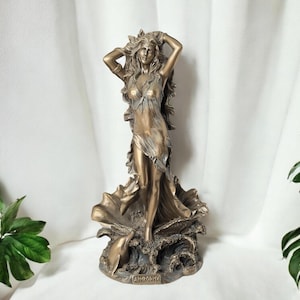 Aphrodite Statue - Ancient Greek Goddess of Love & Beauty - Elegant Home Decor, Greek Mythology Art Sculpture