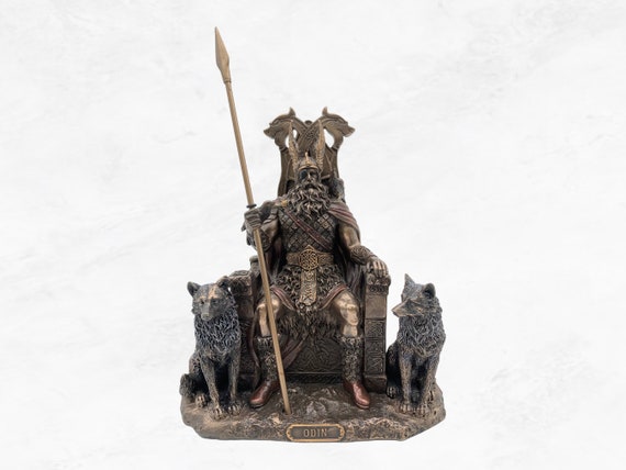 コールド キャスト ブロンズ】 ライオン像 重さ1.5㌔ 北欧の神