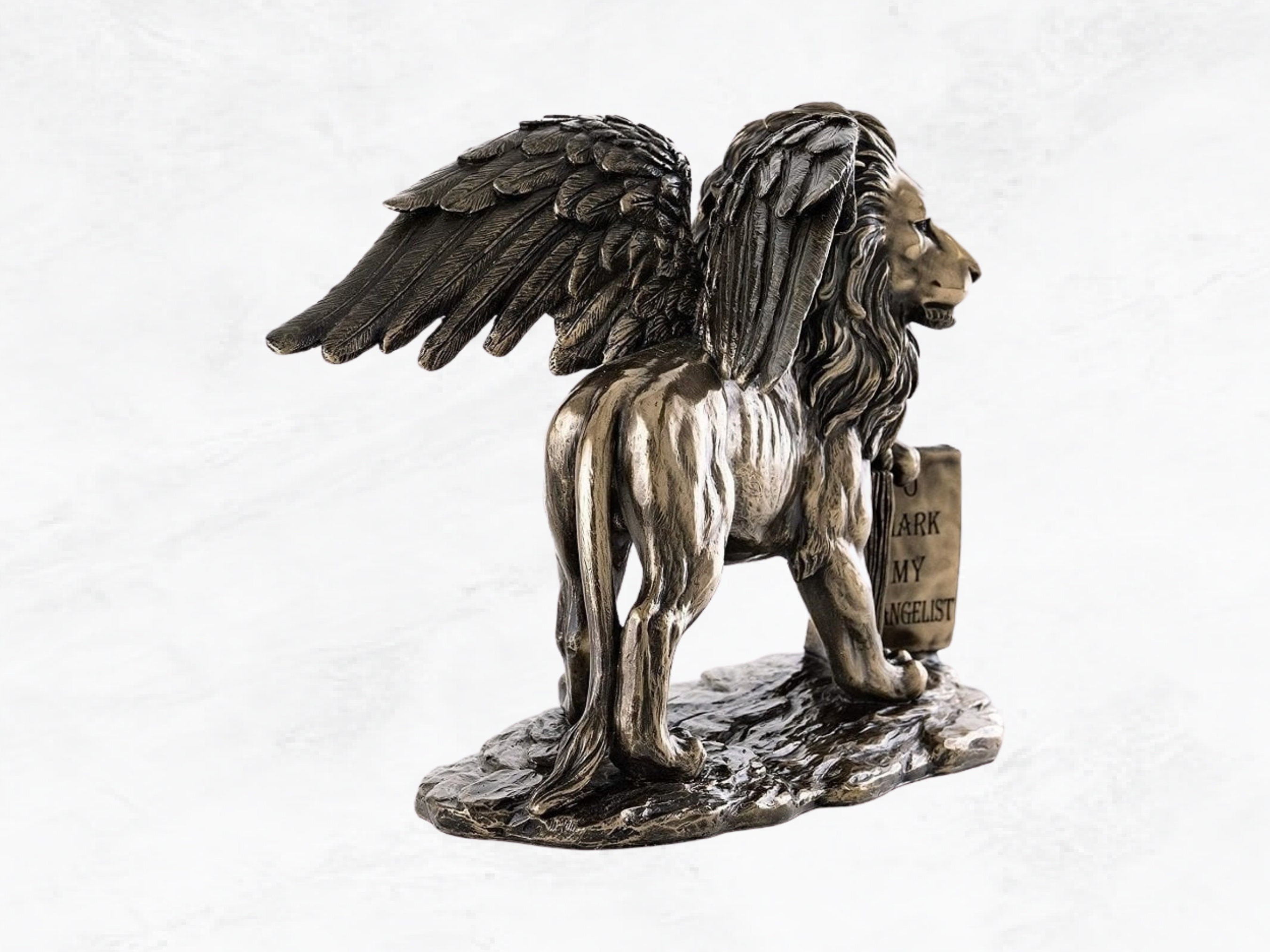 翼のあるライオン像：聖マルコの置物 - Etsy 日本