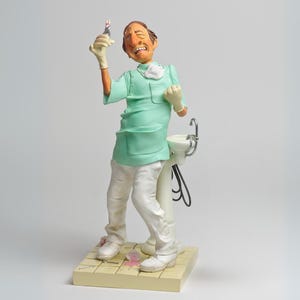 Dentist Figurine. Cute Dental Decor. Perfect Gifts for Dental Office