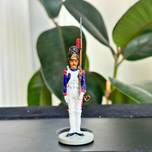 French Imperial Guard Grenadier Lead Soldier Figurine, Military Collectible, Historical Figurine
