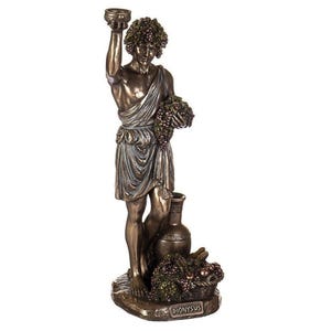 Greek God Dionysus Statue - Wine & Celebration Deity - Mythological Home Decor - Unique Gift Idea