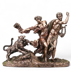 Orpheus and Eurydice Statue: Artisan Mythological Decor