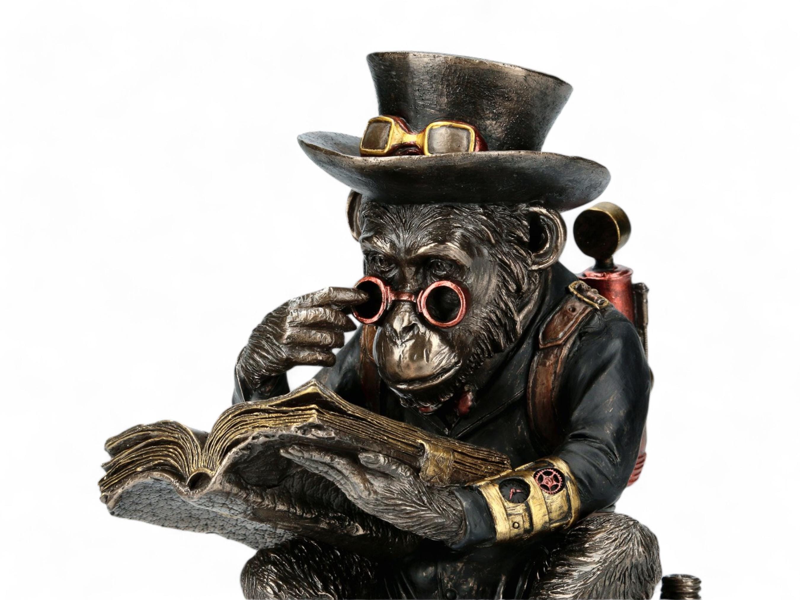 Figuren Shop GmbH Tierfigur Affen Figur - Gorilla Kong - Tier Deko Affendeko S0o230ap