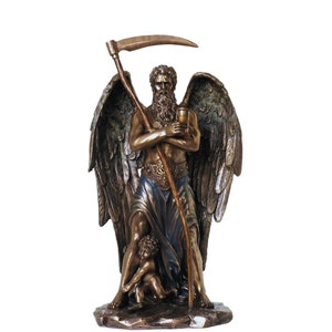 Estátua de Bronze de Cronos, Decoração Mito Grega