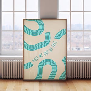 Fred Again Print, Fred Again Delilah Print, Fred Again Poster, Pull Me Out Of This, House Music Art, DJ Print, Song Lyrics, EDM Wall Art