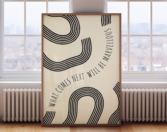 Fred Again.. Poster, What Comes Next Will Be Marvellous,  Fred Again Print, Marea We've Lost Dancing, EDM Wall Art, House Music Lyrics Print