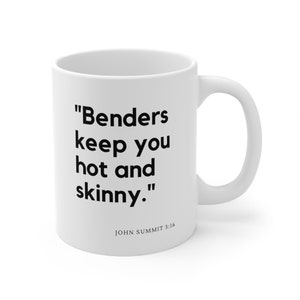 John Summit Mug, Benders Mug, Rave Culture Mug, House Music Mug, Tech House, EDM Ceramic Mug 11 oz