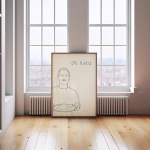 Mark Zuckerberg Ketamine | Meta Keta | Printable Art | Instant Digital Download