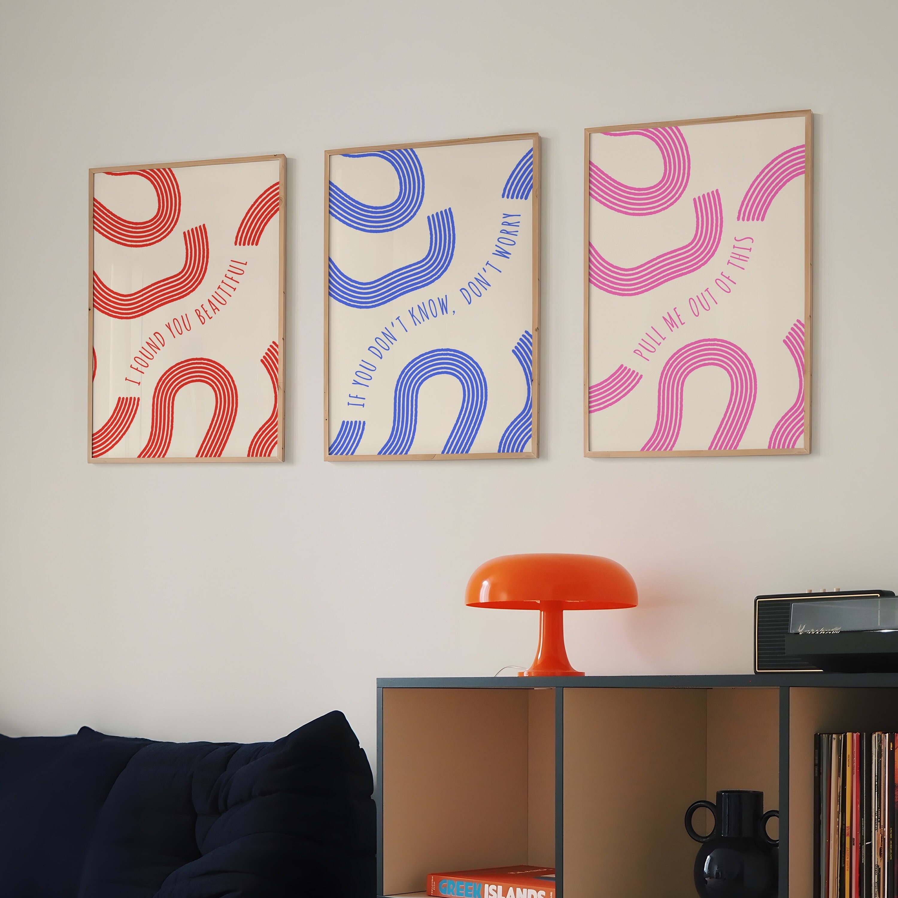 Fred Wieder Poster Bündel, Pull Me Out of This Print, If You Don't know, Don't Worry, Fred Wieder Print Bundle, I Fund You Print, A1 A2 A3 A4