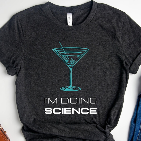 Bartender Shirt, Barkeeper T Shirt, Bartending School Gift, Mixologist, Doing Science Mixology Bar Keeper Barman Cocktail Maker