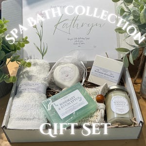 Personalised Pamper Hamper for Birthday Gift for Her Get Well Soon  Spa Gift Set Thank You New Mummy gift Self Care Box Hug in a Box