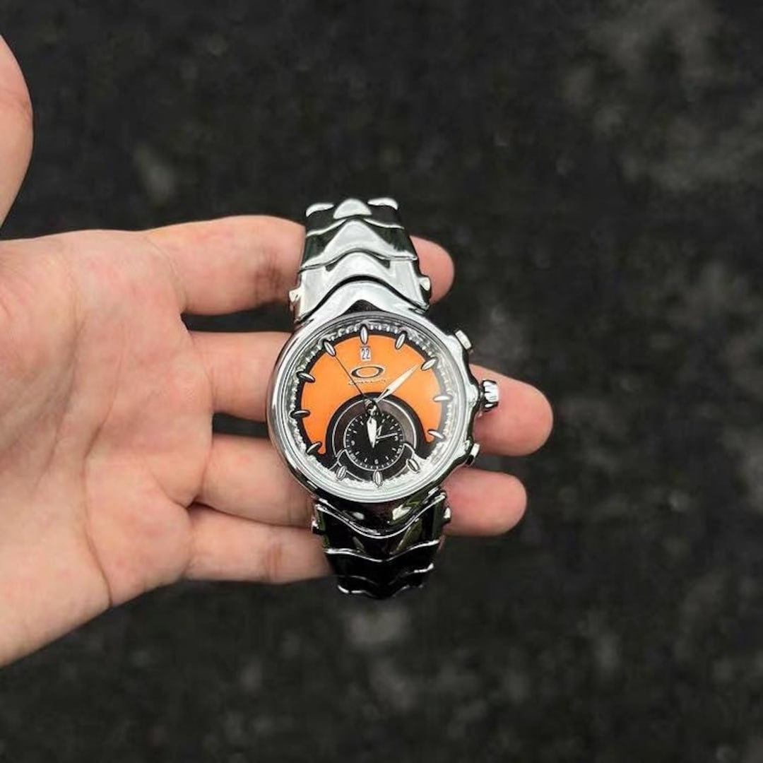 Oakley Judge Chrome Metal, Bracelt Vintage Inspired by Oakley Judge Chrome Metal, Bracelt Vintage Inspired by