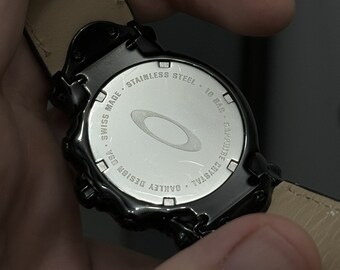 Oakley Judge 2 Chronograph Black Dial Swiss Wrist Watch 2004 - Etsy