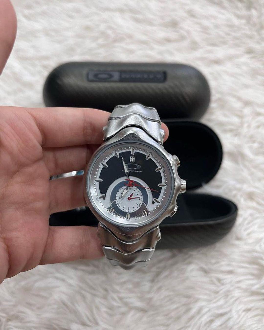 Oakley Judge Chrome Metal, Bracelt Vintage Inspired by Oakley Judge Chrome Metal, Bracelt Vintage Inspired by