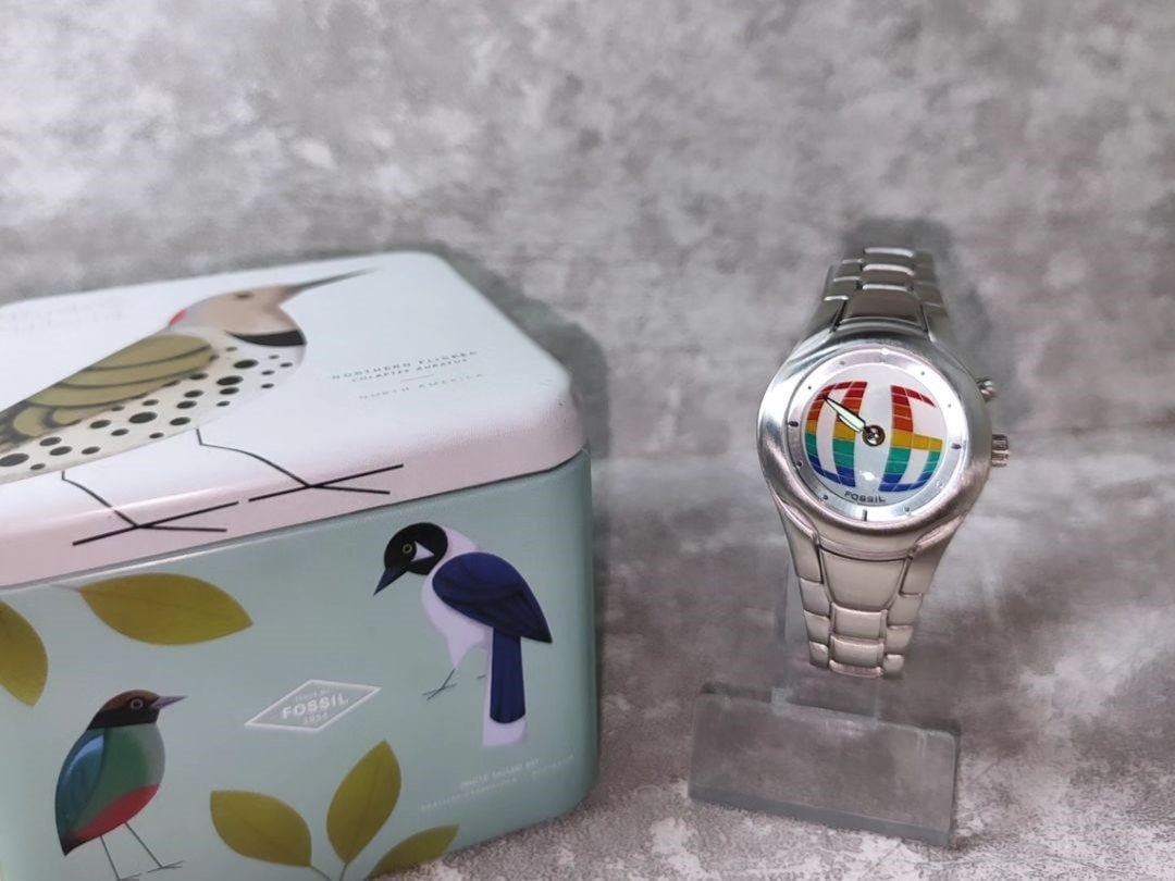 Big Tic Fossil Watch - Etsy Big Tic Fossil Watch - Etsy