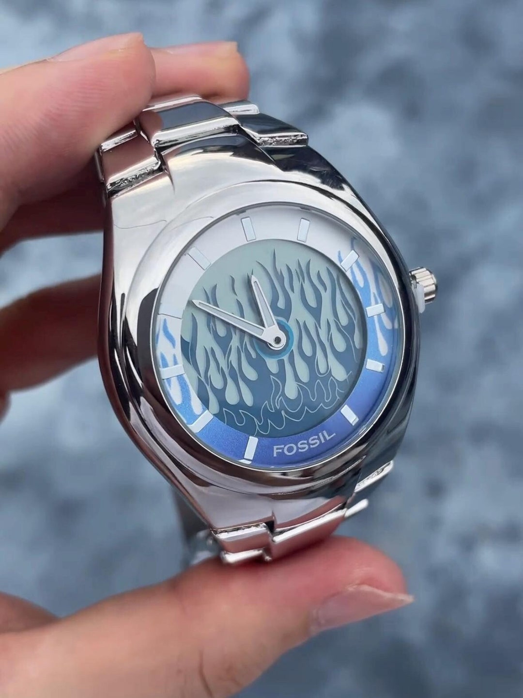 Fossil Big Tic Flame Digital Animated Vintage Retro Wrist Watch JR-8222 - Etsy Fossil Big Tic Flame Digital Animated Vintage Retro Wrist Watch JR-8222 - Etsy