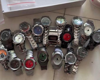 Nike and Oakley Y2k Style Wristwatches - Single Price