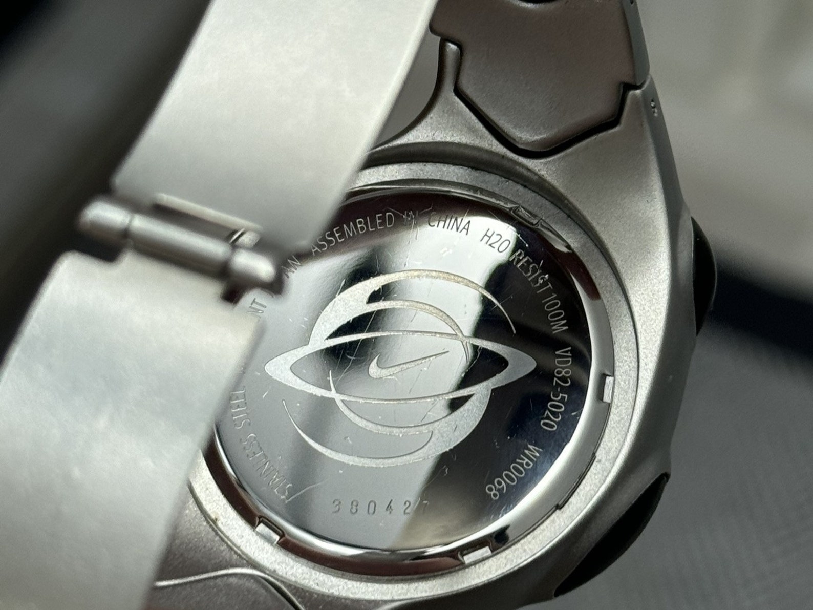 Triax Armored Chrono Y2k Swoosh Wrist Watch Inspired by Nike WR0068 Etsy