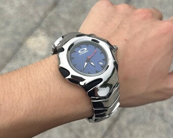 オークリー ブレード2 シルバーリンク ソーフレーム 腕時計