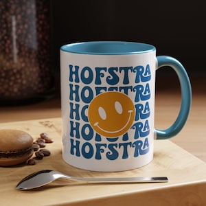 Hofstra Mug, Accent Coffee Mug 11oz 15oz, Gift For Her Him, University Gift for Alumni