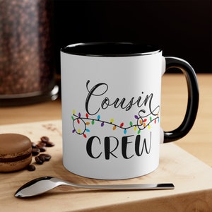 Cousin Crew Mug, Cousin Mug, Matching Family Christmas Mug, Christmas Gift, Accent Coffee Mug 11oz