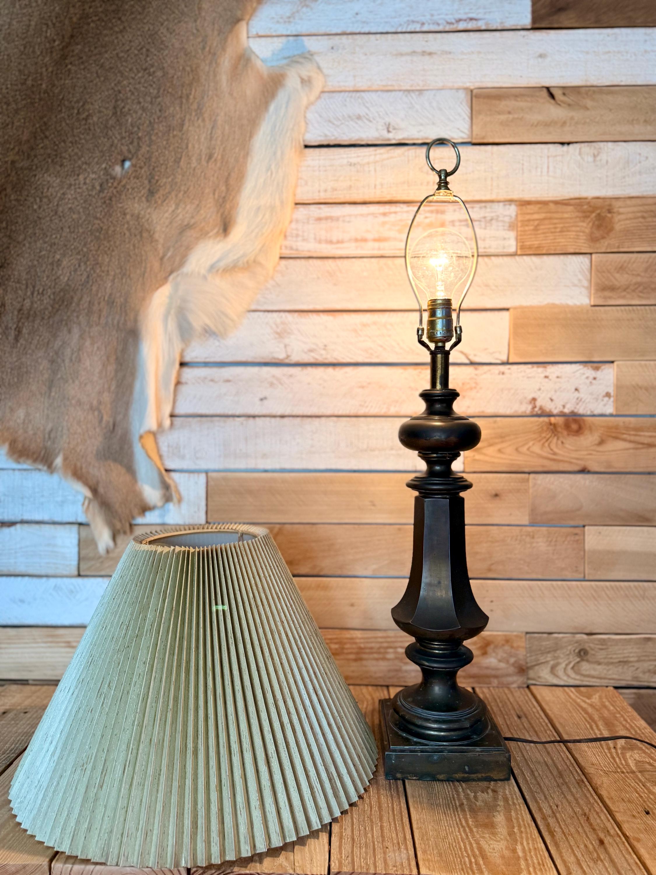 Leviton Brass Floor Lamp - Etsy