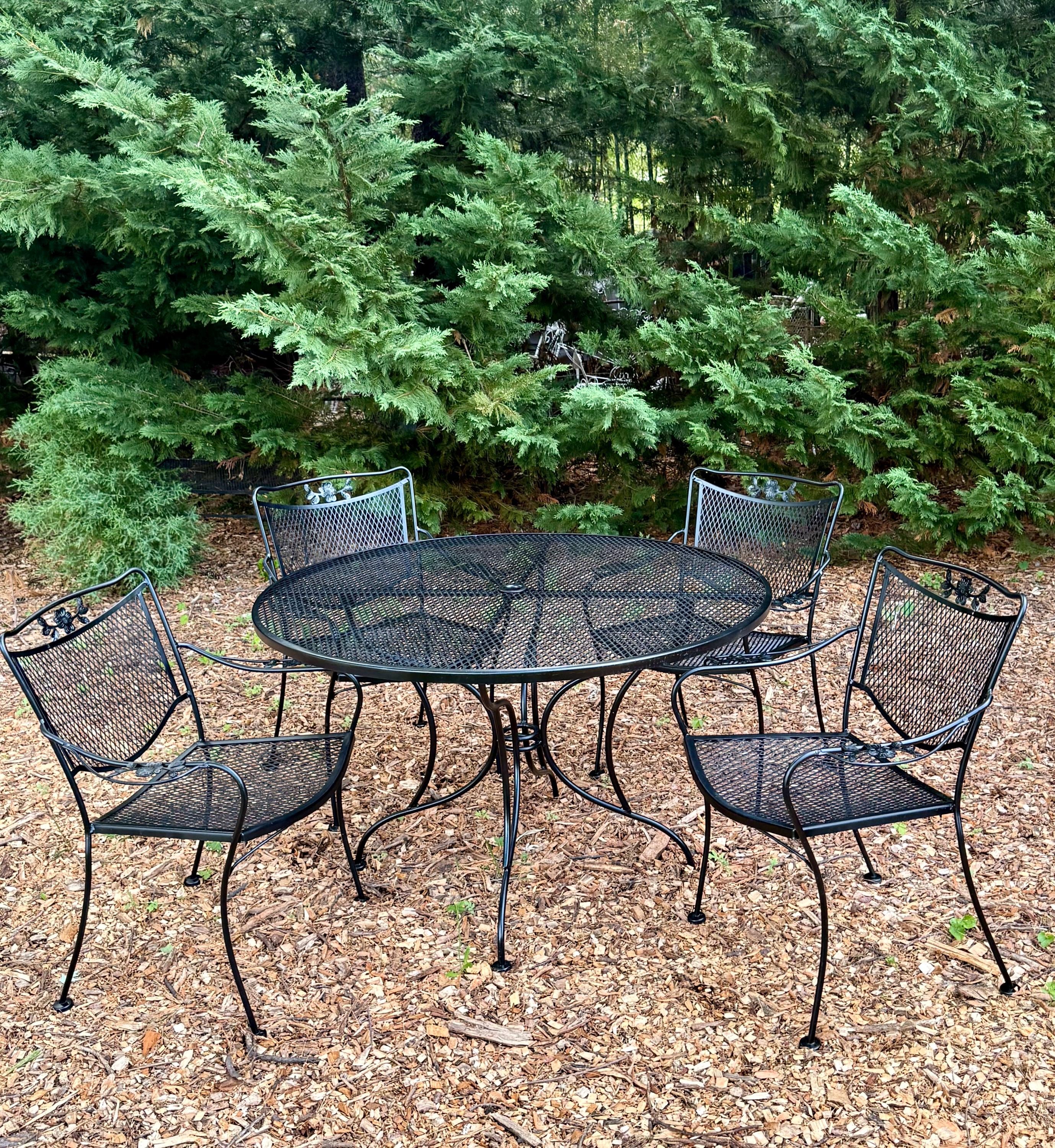 Vintage Wire Patio Furniture - Etsy