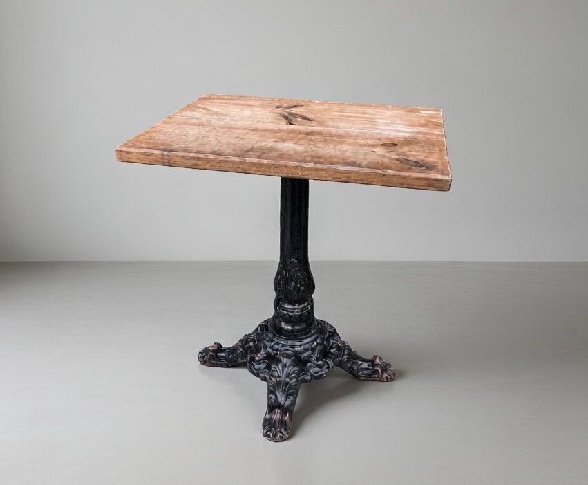 Vintage Cast Iron Bistro Base - Etsy