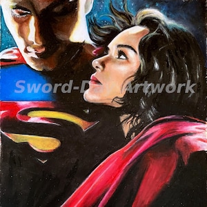 Giclee Print of Original Oil Pastel Painting &quot;ALWAYS&quot;