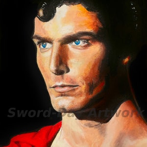 Giclee Print of Original Oil Pastel Painting &quot;JUSTICE&quot;
