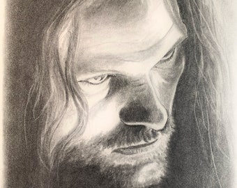 Giclee Print of Original Pencil Drawing &quot;RANGER&quot;