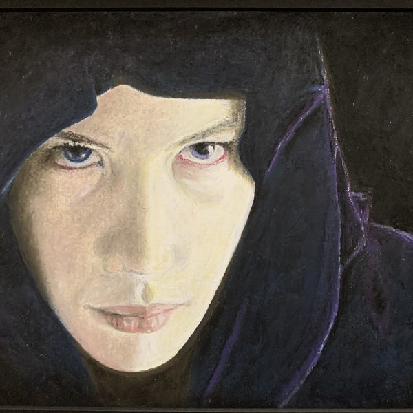 Arwen - "The Crownless Again Shall Be King"  - Lord of the Rings Giclee Print of Original Oil Pastel Painting