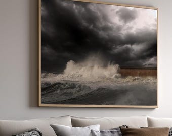 Noah's Ark Print | Biblical Seascape, Christian Fine Art (Signed)