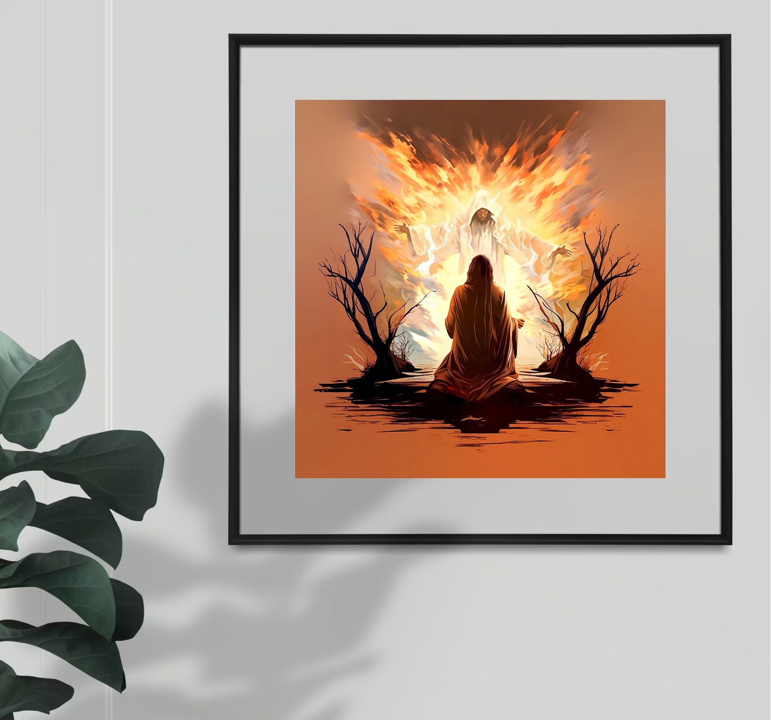 Burning Bush - Faith Wall Art