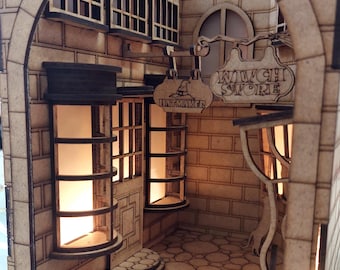 Magical World Book Nook: Laser Cut Plywood Files (SVG, DXF)