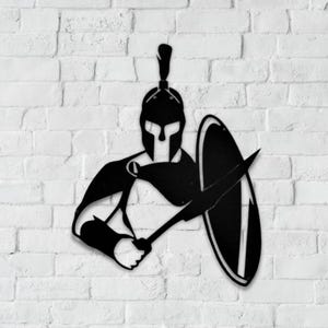 Knight wall decor DXF for laser cutting 45*35cm