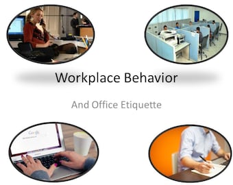 Business and Career Skills - Workplace Behavior Office Etiquette Lesson Activity - Editable DIGITAL DOWNLOAD