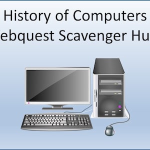 History of Computers Webquest Activity - Editable DIGITAL DOWNLOAD