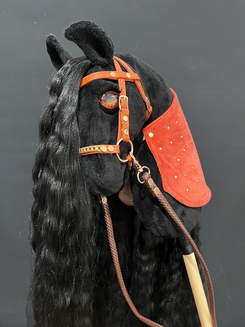 Relaxpets - Stokpaard - Zwart - Horse Free Spirit