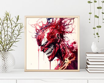 C@r@ng3 | Watercolor Anime Poster | Digital Print | Wall Art | Fine Art Print