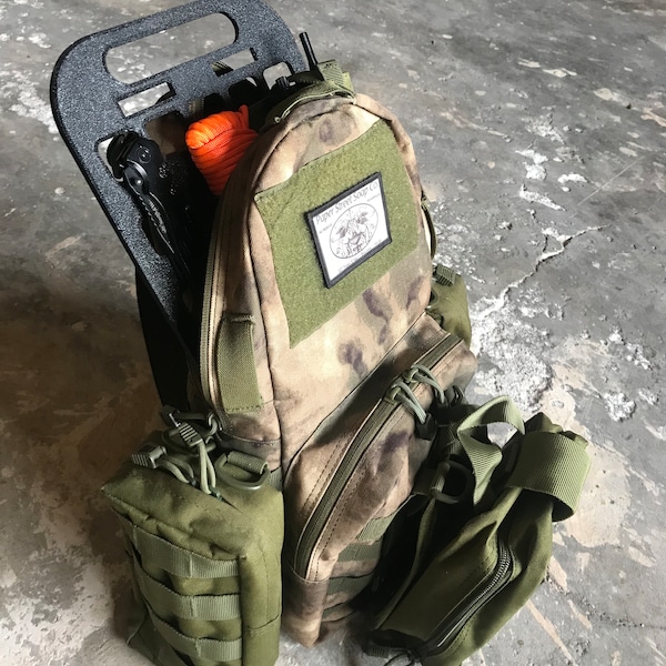 Backpack Molle Panel Etsy
