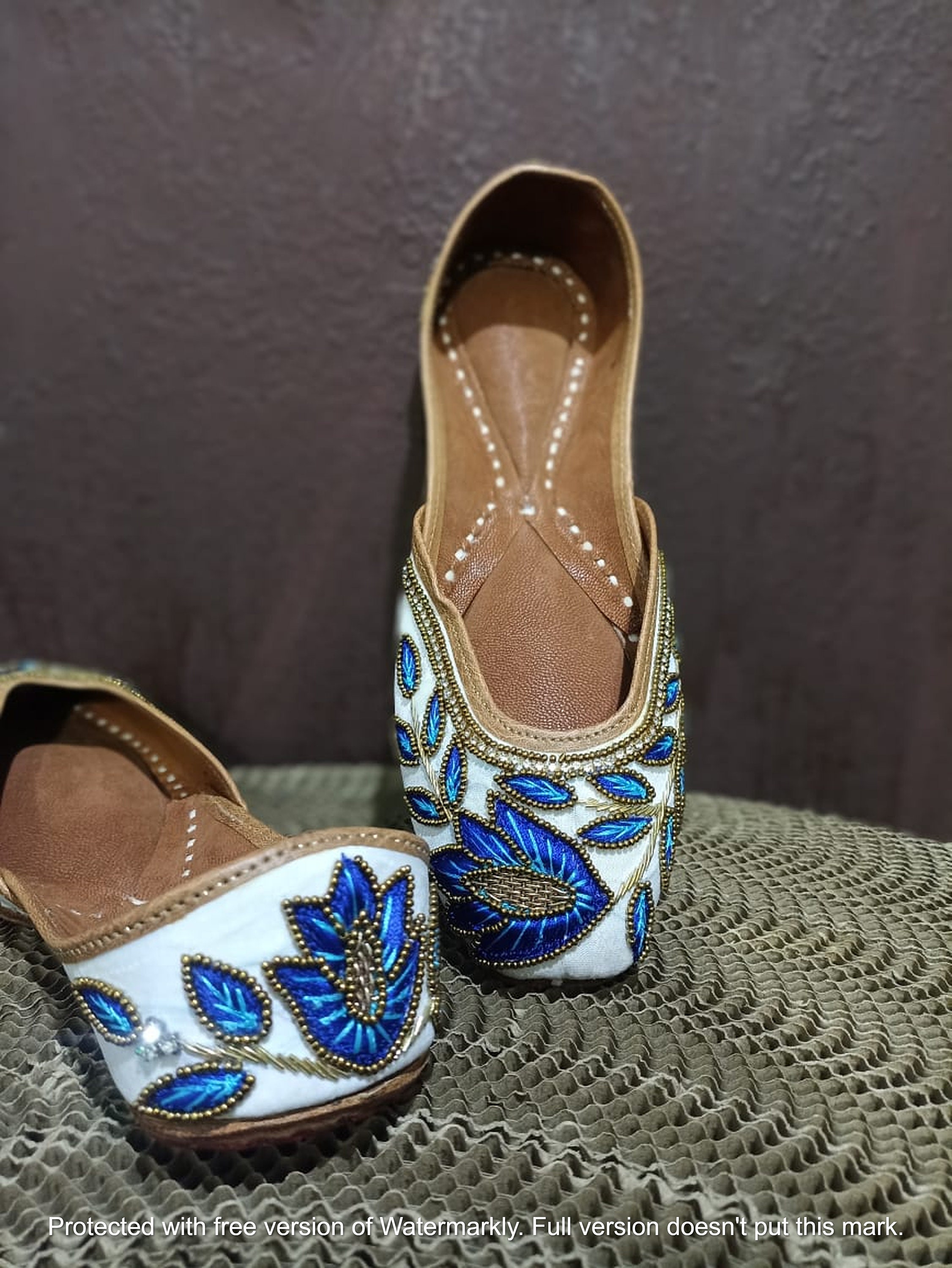  Step n Style Men's Mehroon Khussa Shoes Punjabi Jutti Indian  Ethnic Mojari Pakistani Wedding Shoes