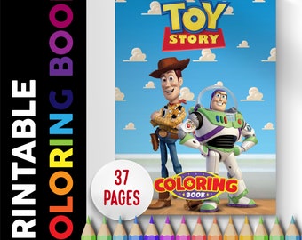 Toy Story Book 37 Pages, Coloring Pages Printable