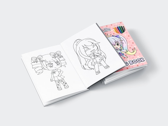 Gacha Life Coloring Pages Printable for Free Download