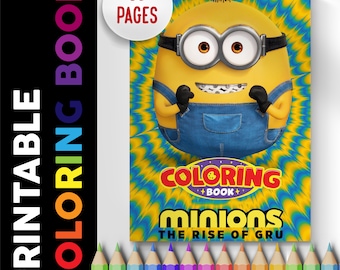 Livre de coloriage Les Minions, 30 pages imprimables (téléchargement PDF)