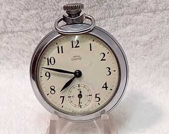 Lovely Vintage 1960 Smiths Empire  Pocket Watch Working